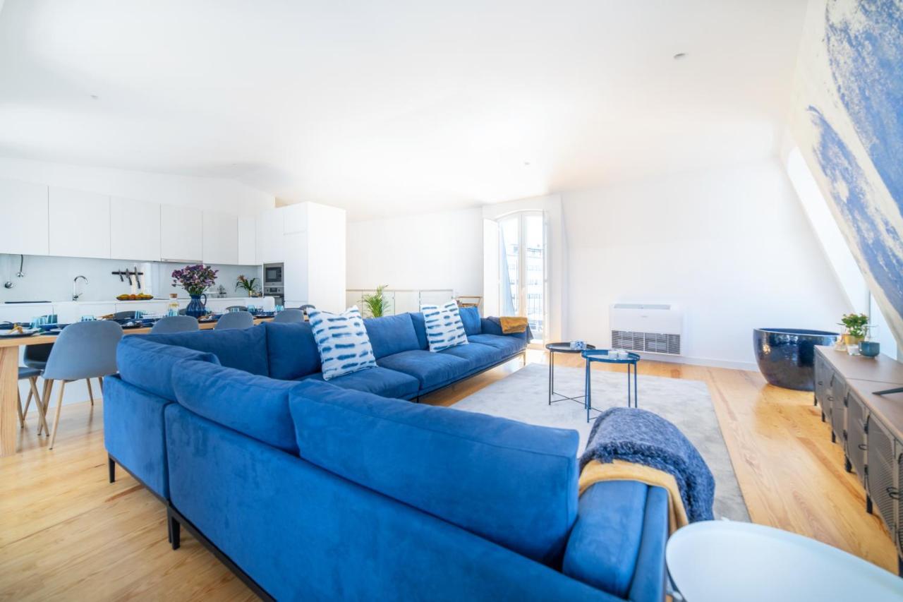 Blue By The River 4 - Unique Penthouse Duplex With A View Lisboa Exteriér fotografie