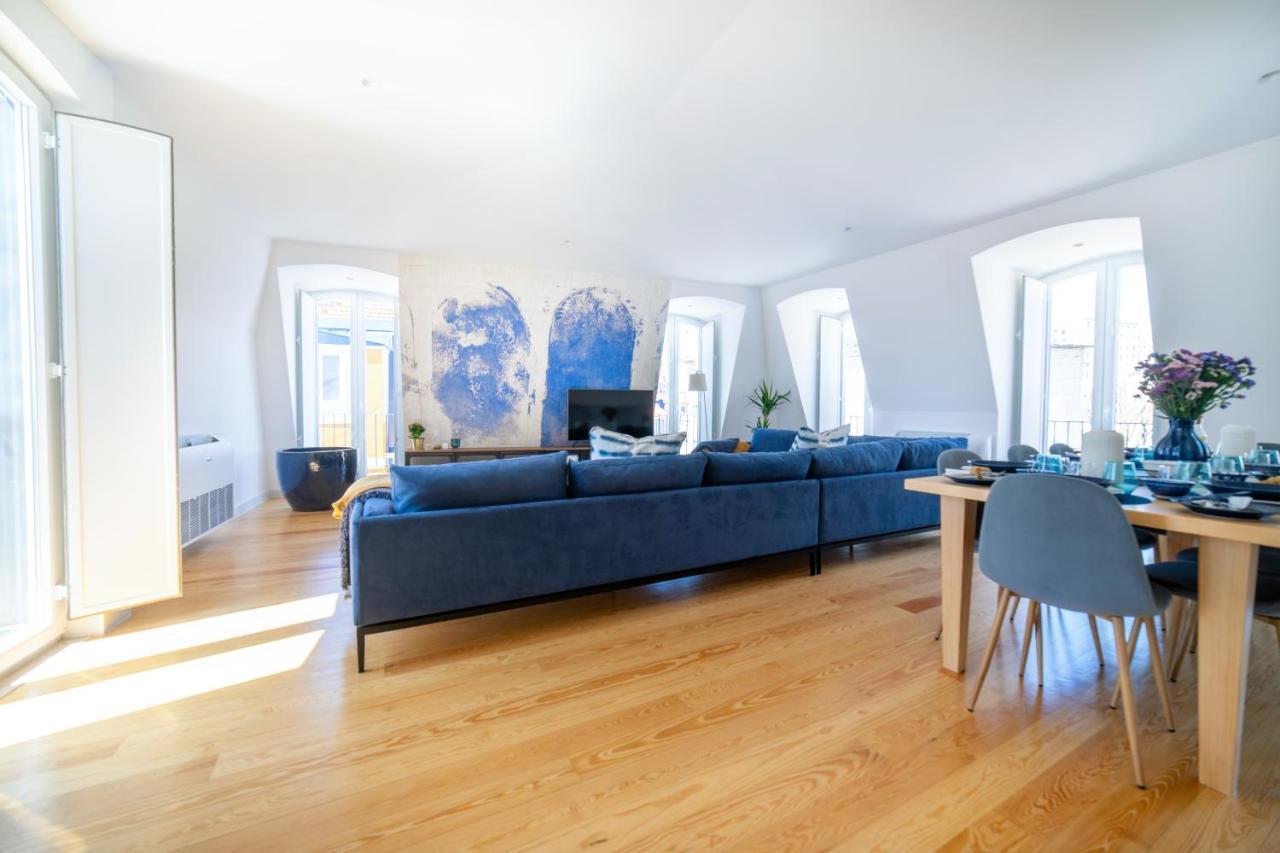 Blue By The River 4 - Unique Penthouse Duplex With A View Lisboa Exteriér fotografie